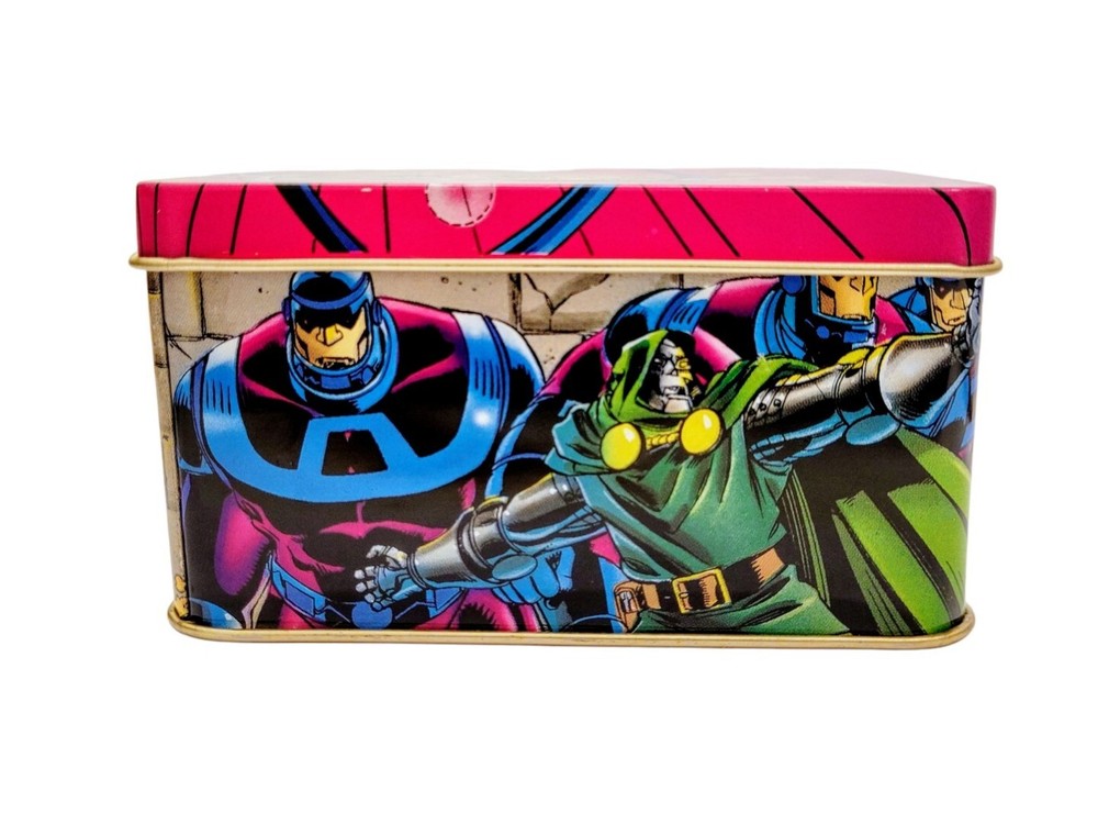 FANTASTIC FOUR TIN BOX 1994 MARVEL COMICS NABISCO EXCLUSIVE