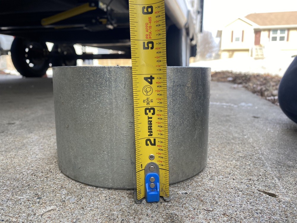 6" Galvanized Steel Conduit Coupling - Coupler Rigid