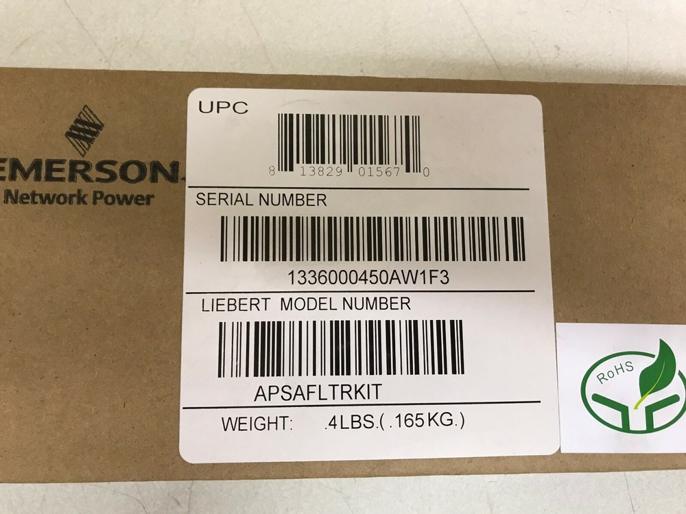 NEW Emerson Liebert APSAFLTRKIT Air Filter Kit