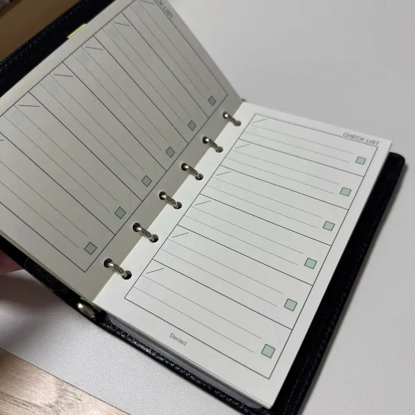 Da Vinci Just Refill A7 Genuine Leather Notebook Official
