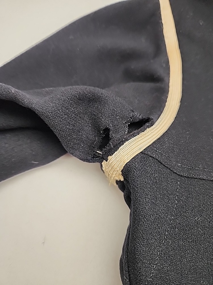 WWII US Navy Cracker Jack Wool Uniform (SEABEES) Small