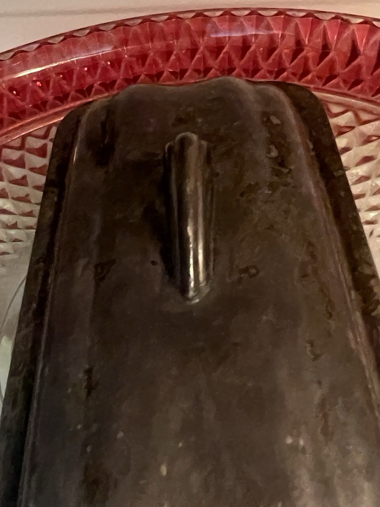 Vintage Butter Dish Silver Plated Poole 101 EPCA BRISTOL Art Deco