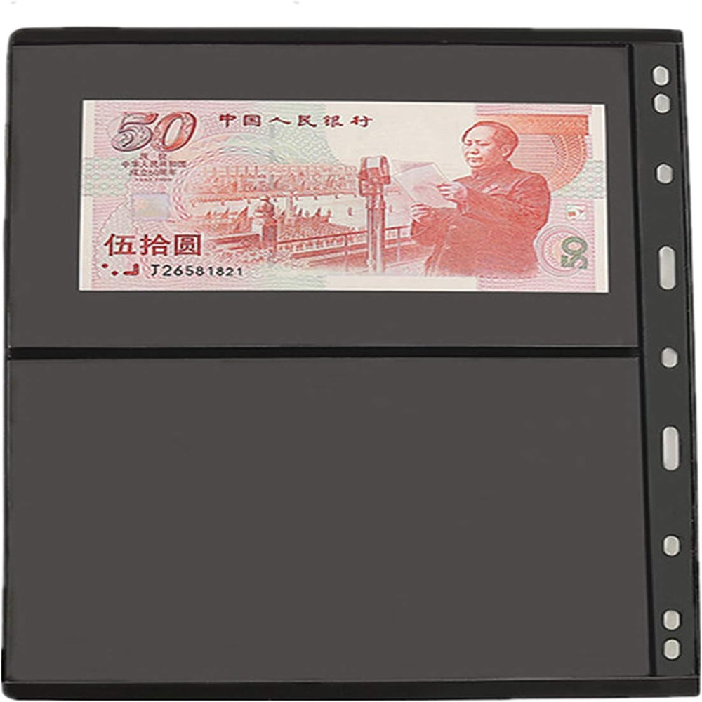 10Pcs Stamp Pages Coin Collectors 2 Lines Stamp Photo Book Album