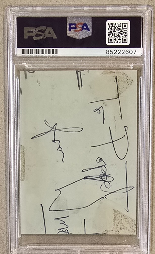 KEITH RICHARDS Signed Cut Auto PSA PSA/DNA Authentic Autograph TheRolling Stones