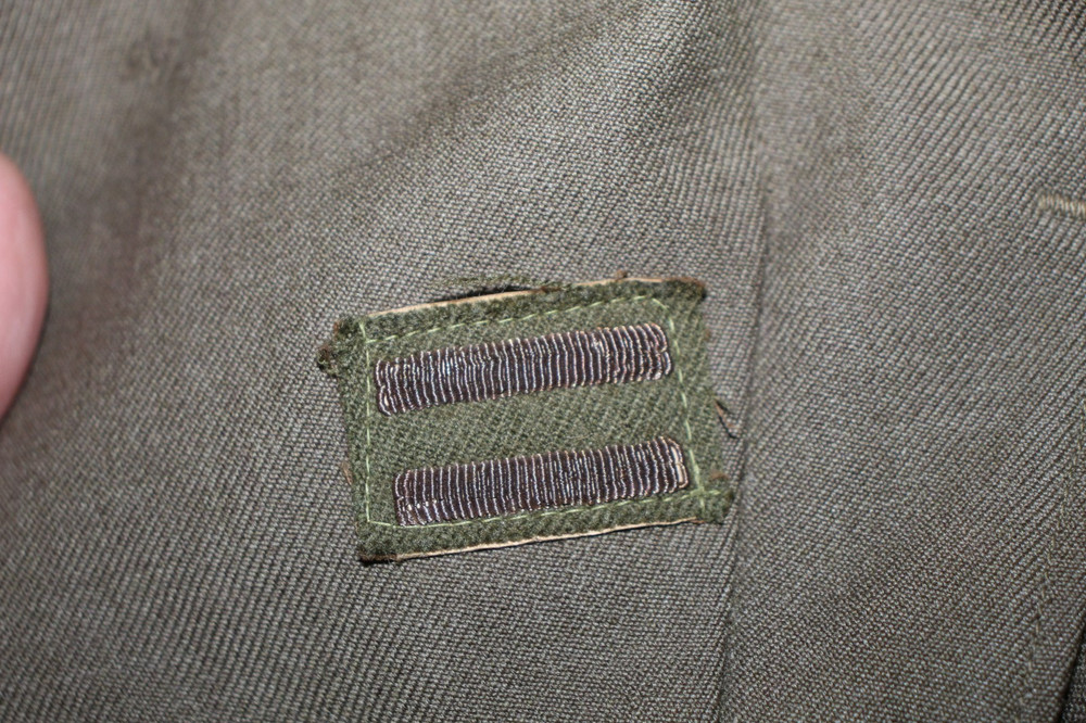 Original Late WW2 U.S. Army Ike Jacket, 1945 dated w/Engineer Corps Insignia