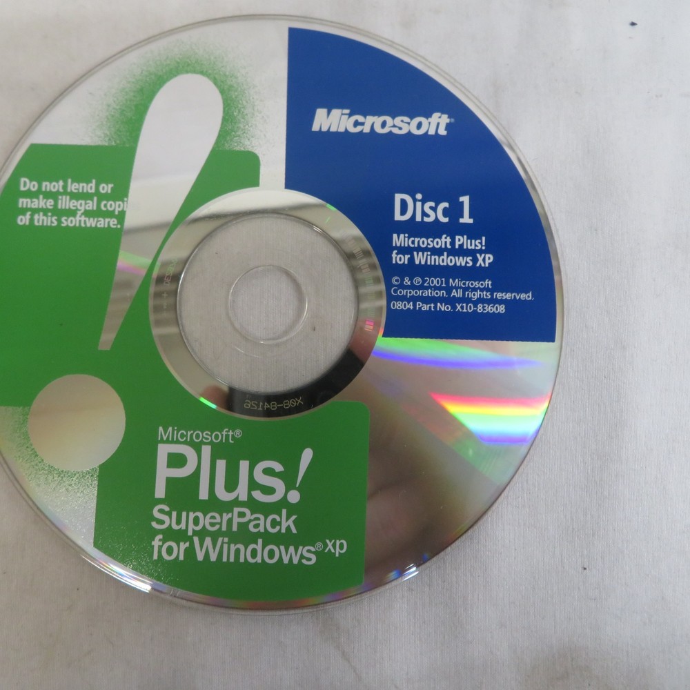Microsoft Plus! SuperPack for Windows XP Retail