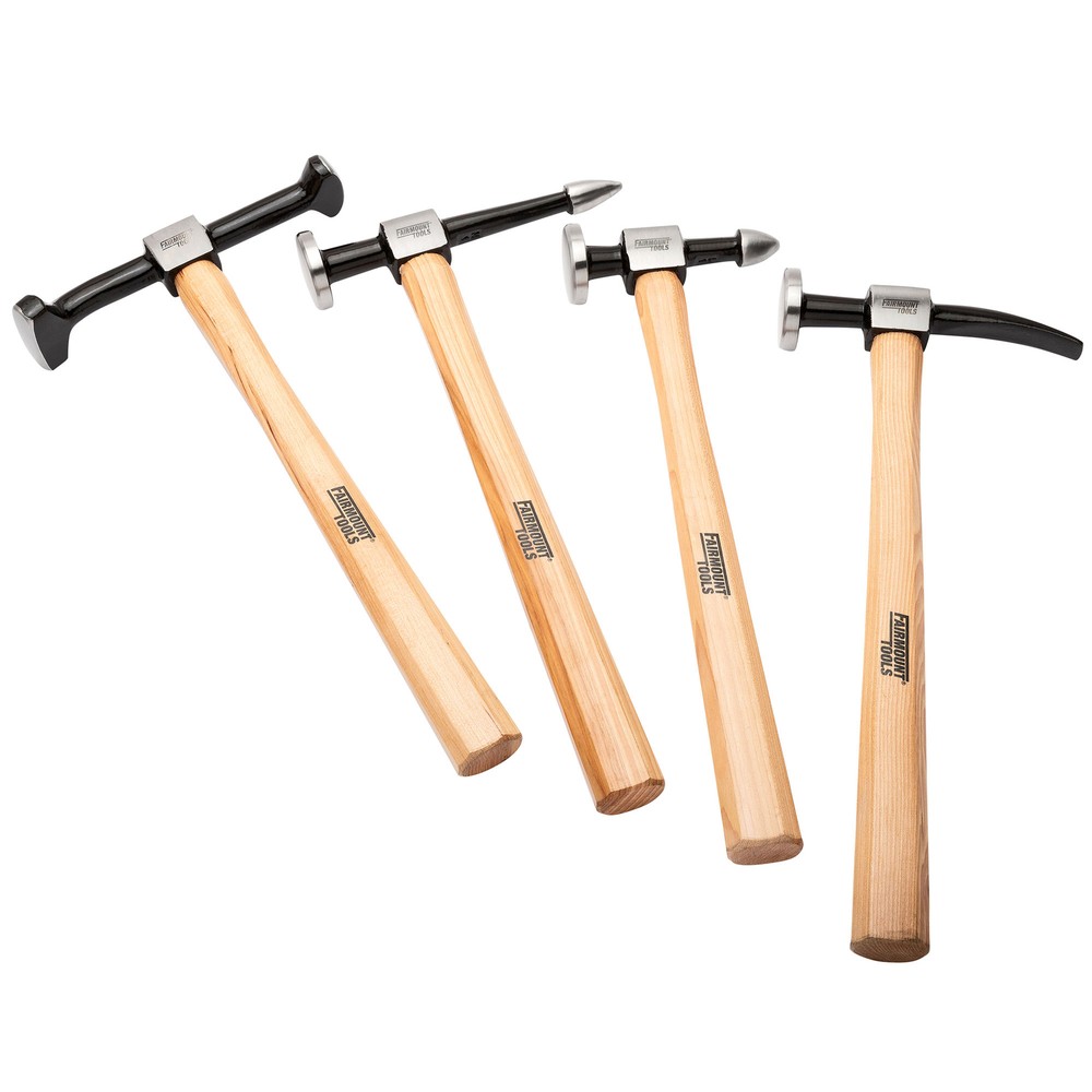 Fairmount Tools 4 Piece Professional Auto Body Hammer Set