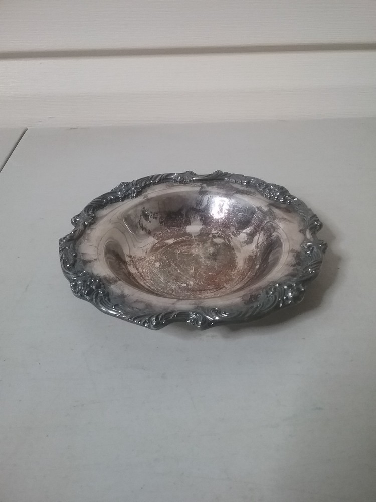 Vintage Reed & Barton King Francis Pattern #1670 Silverplate 7" Serving Bowl