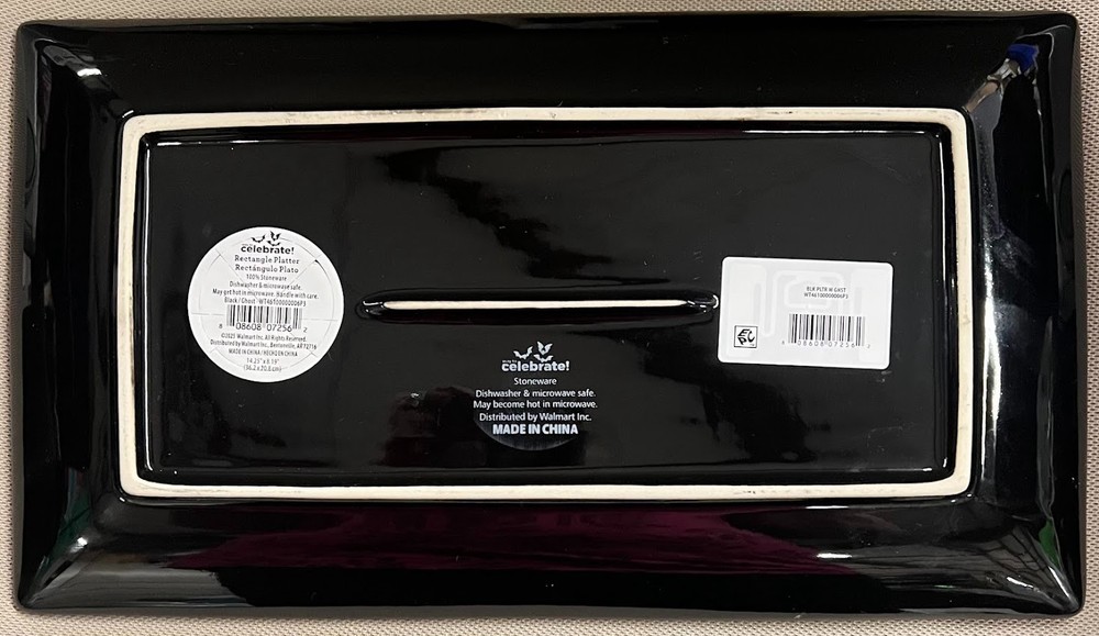 Way to celebrate! Halloween Rectangle Platter