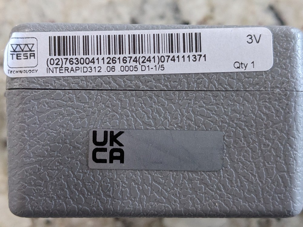 INTERAPID 74.111371 Horizontal Dial Test Indicator: 0.06" Range, 0-15-0 Reading