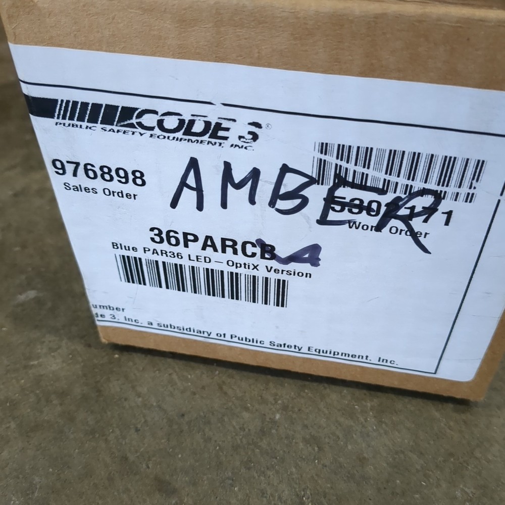 Code 3 36PARC LED LIGHTHEAD 12VDC