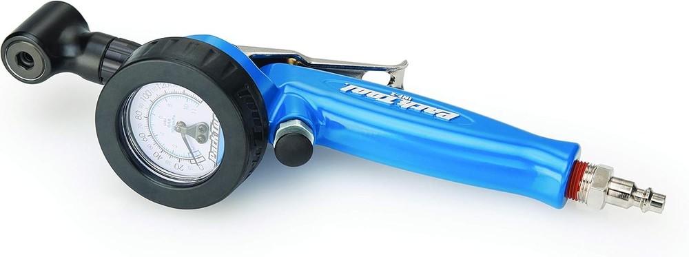 Park Tool Shop Inflator Blue