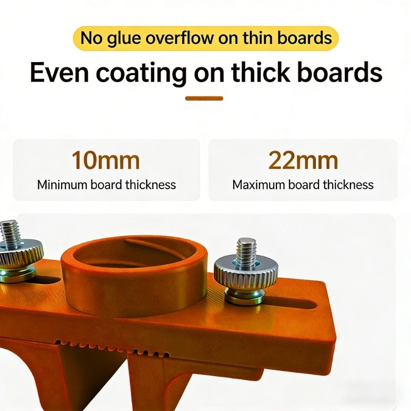 2pcs Adjustable Width Glued Spreader Tool for Smooth Application on Boards