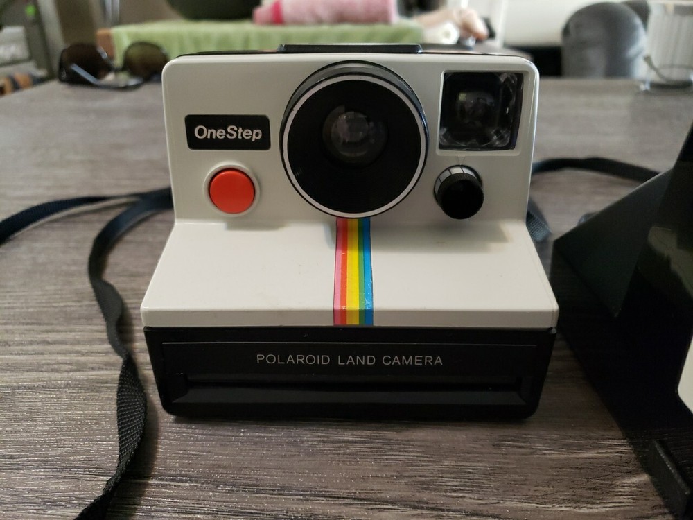 One Step Polaroid Camera