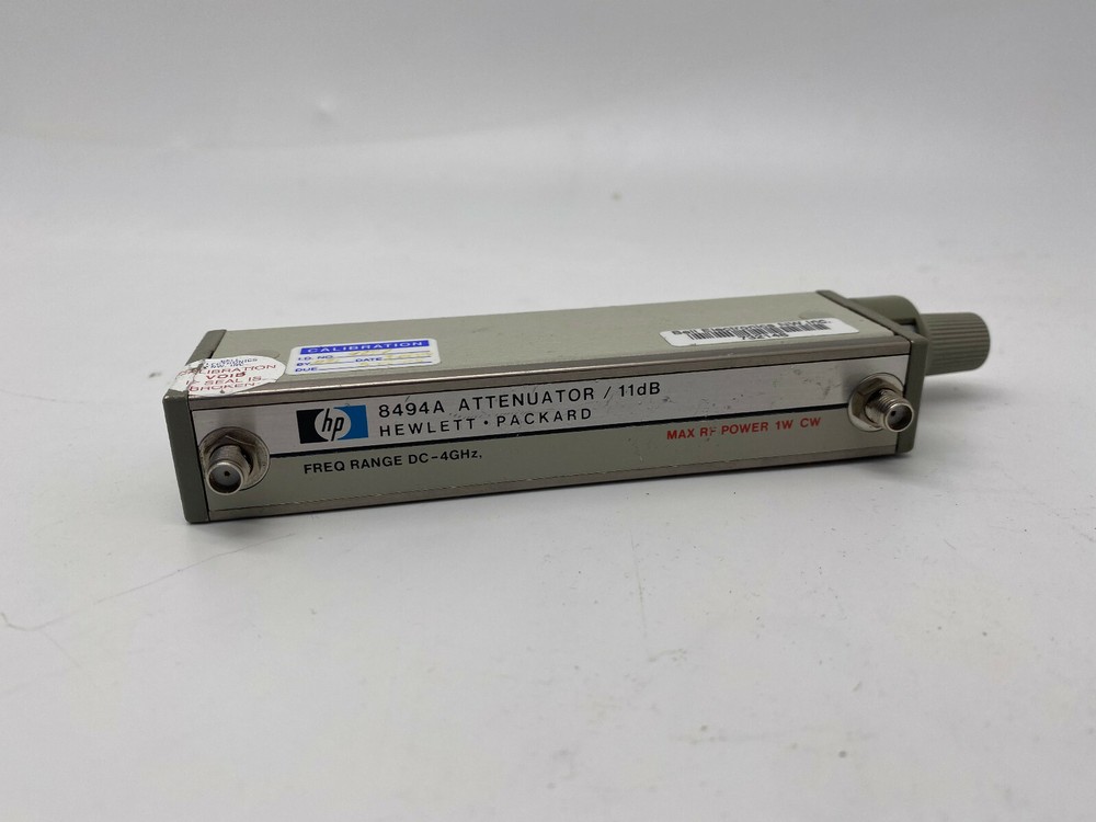 HP 8496A & (2) 8494A RF Step Attenuator
