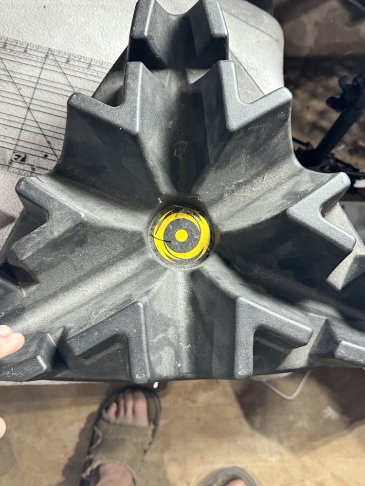 CycleOps Bike Trainer Front Wheel Stand Riser Block Black