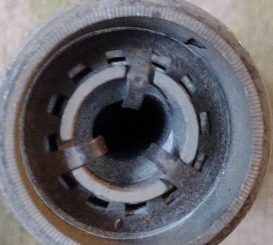 FRONT Vintage Record Spindle 45 Rpm