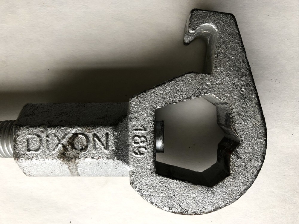 Dixon Valve 189, Heavy Duty Adjustable Hydrant Wrench