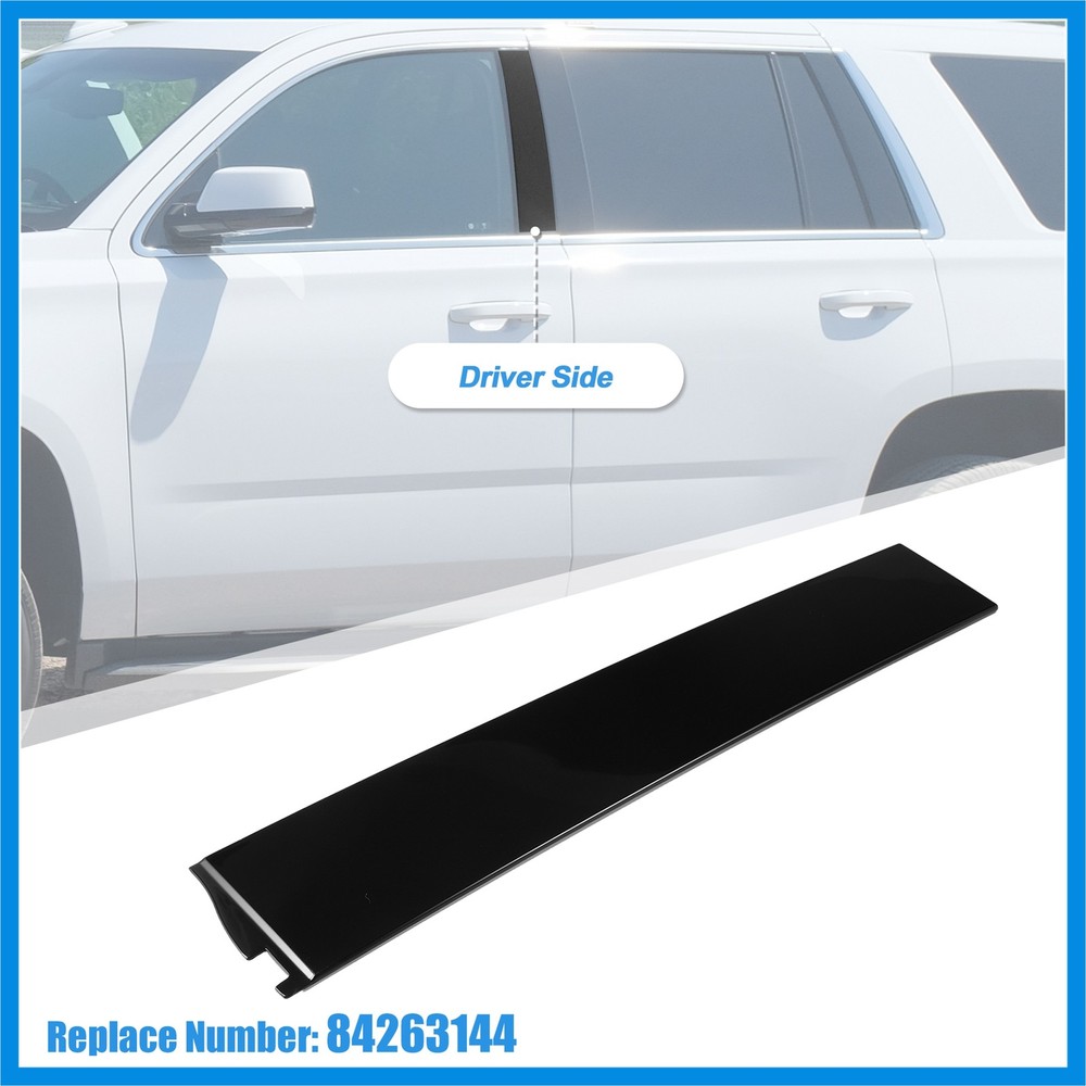 Door B Pillar Trim Panel Left Windshield Outer for Cadillac