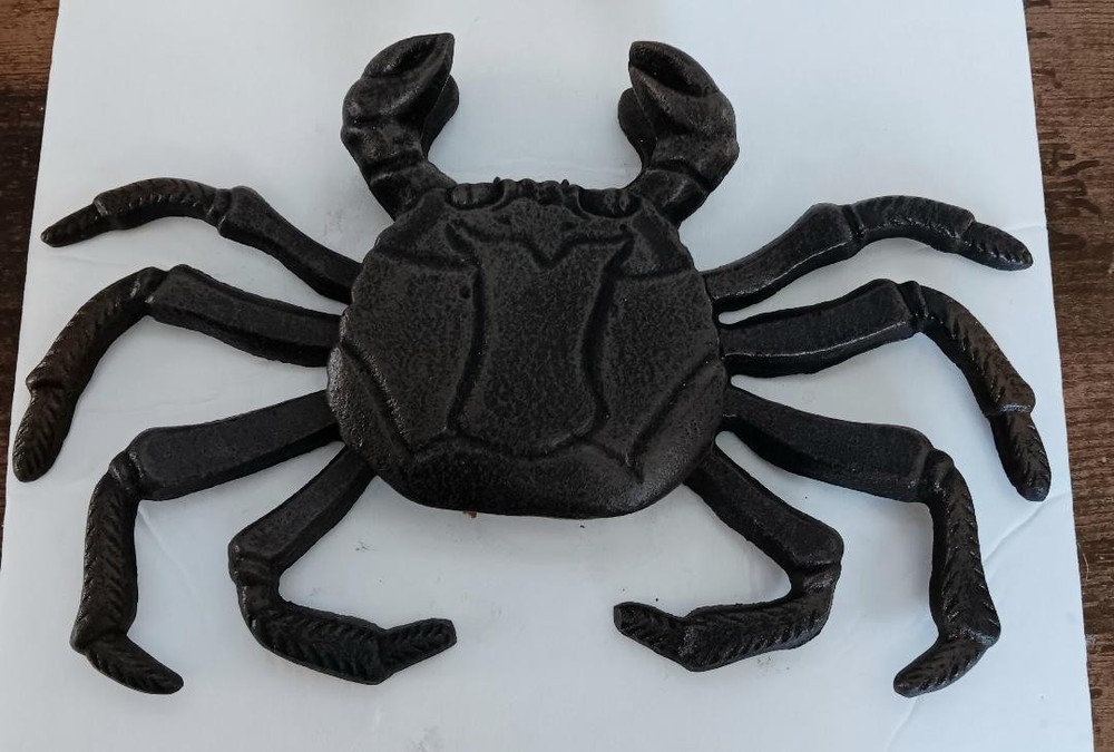 Door Knocker Crab Cast Iron Conversational Unique