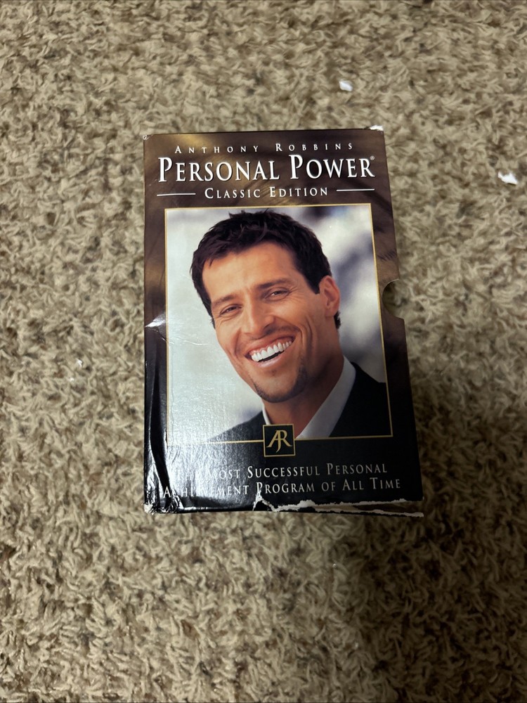 Personal Power ANTHONY ROBBINS Classic Edition Cassette Set(Read Description!)