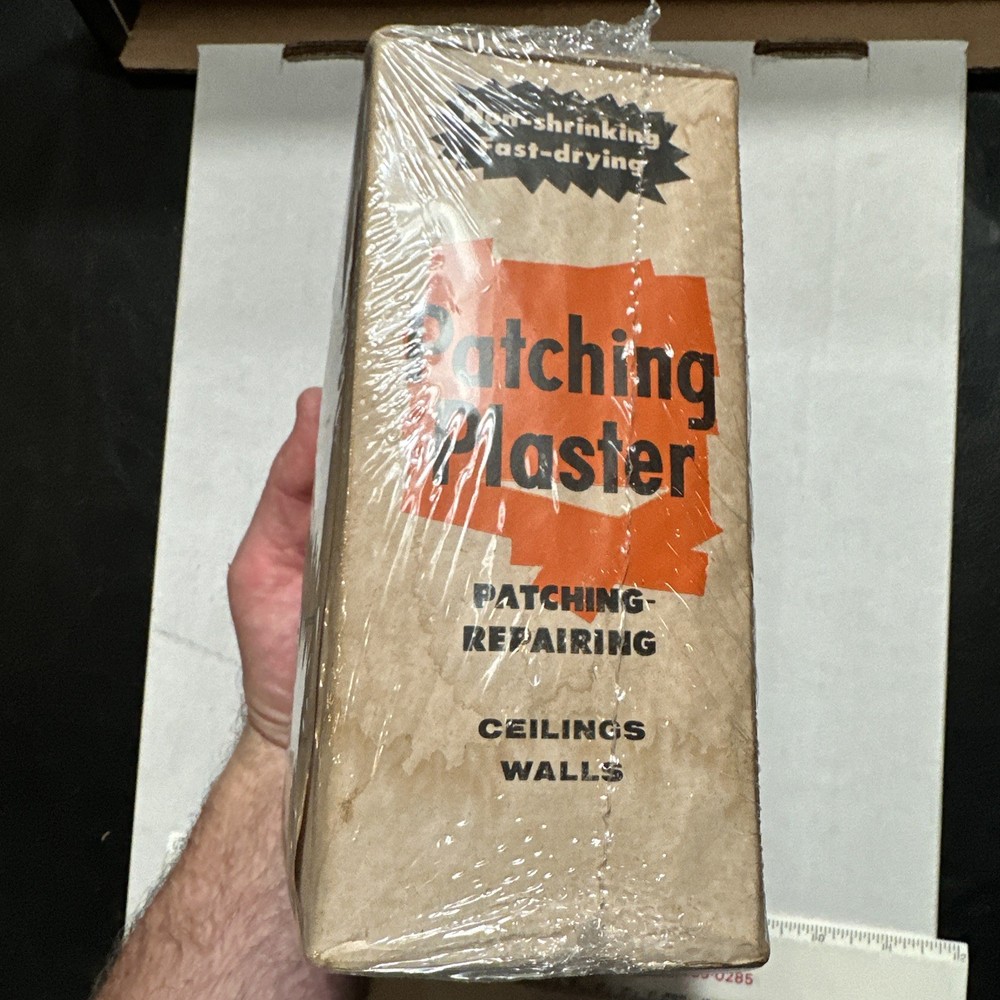 Vintage Bondex Patching Plaster, Home and Hobby Plaster, Patching CE