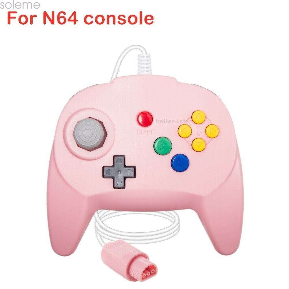 For Nintendo 64 Video Game Console Gamepad Joystick Joypad Wired Controller