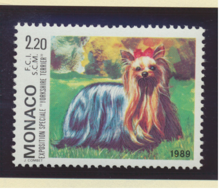 Monaco Stamp Scott #1676, Mint Never Hinged