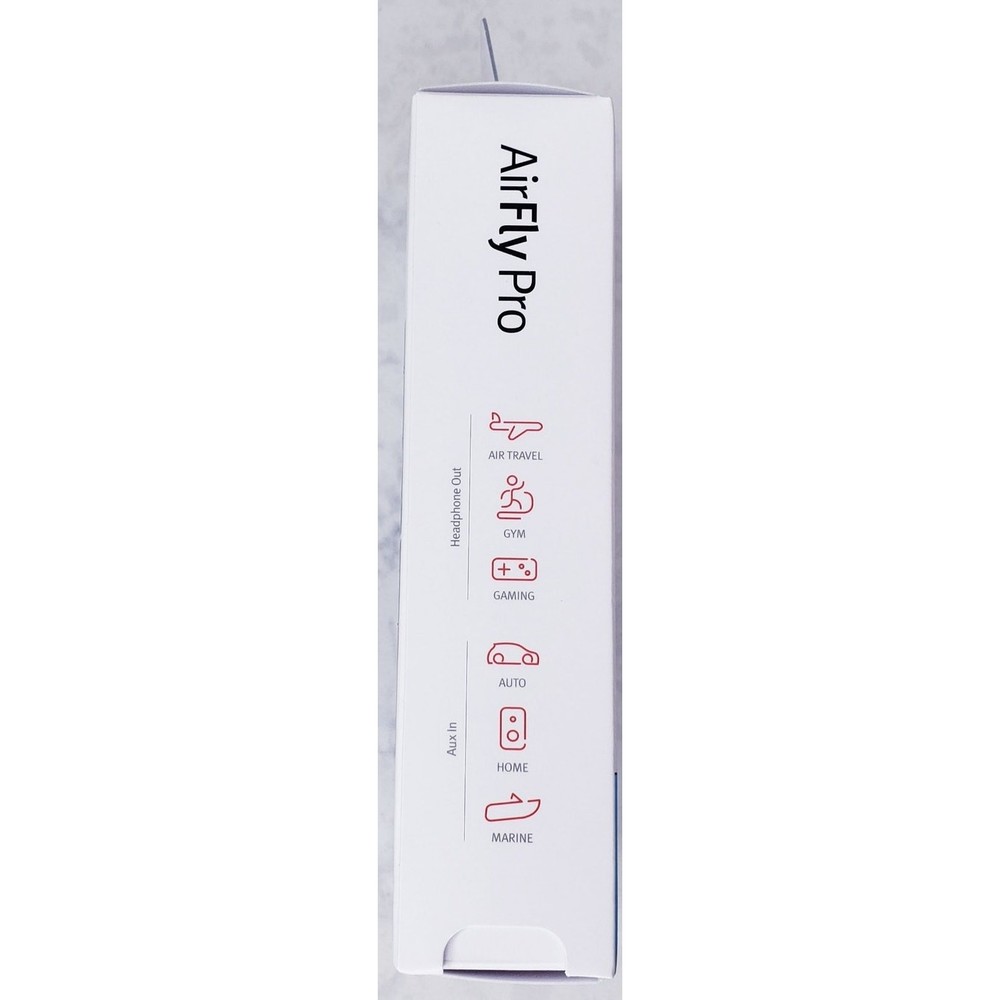 NIB Airfly Pro by Twelve South Wireless Audio Adapter Bluetooth 25+ Hour Battery