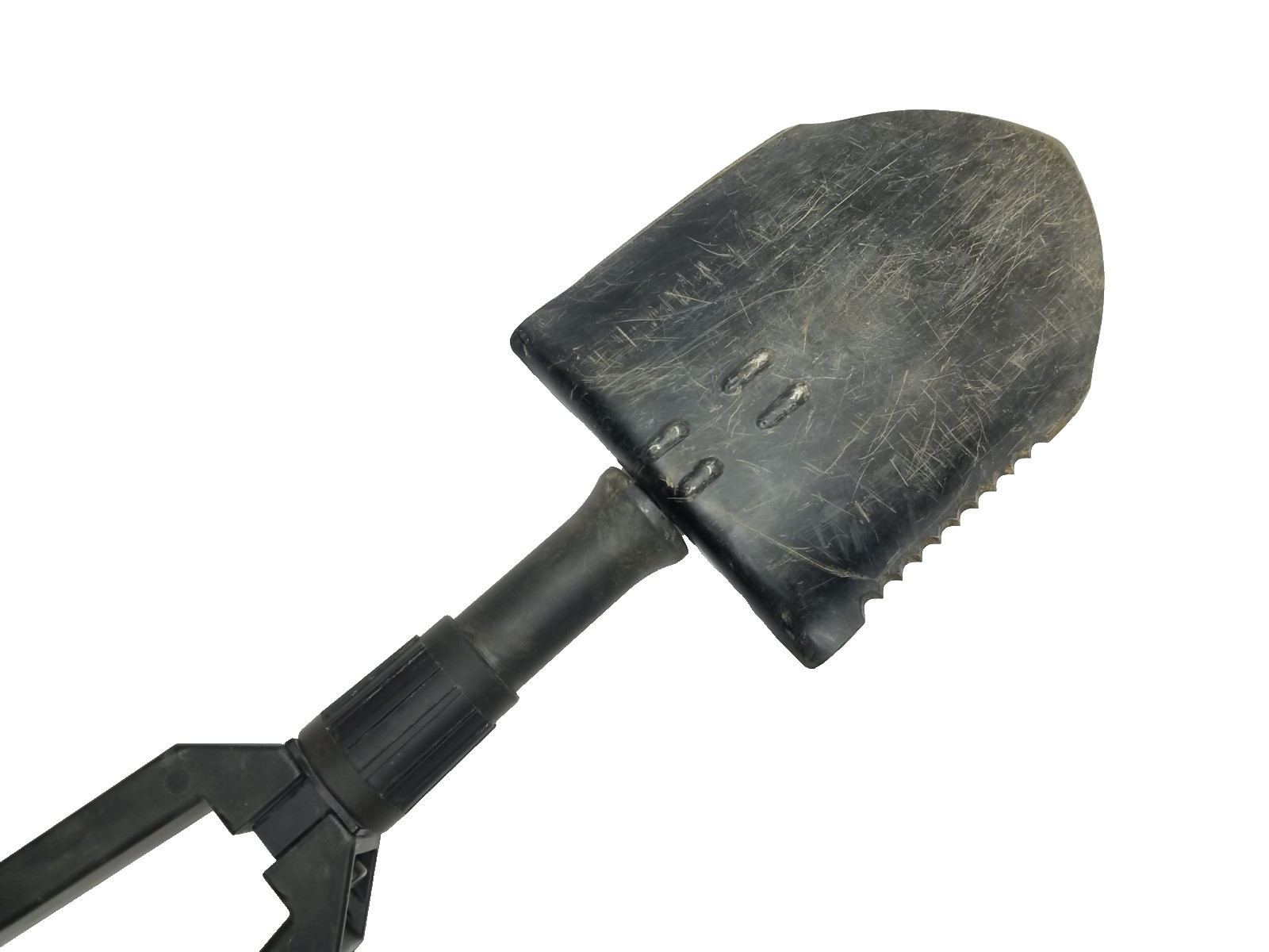 USGI Military GERBER E-TOOL ENTRENCHING TOOL SHOVEL w/ ACU DIGITAL COVER - VGC