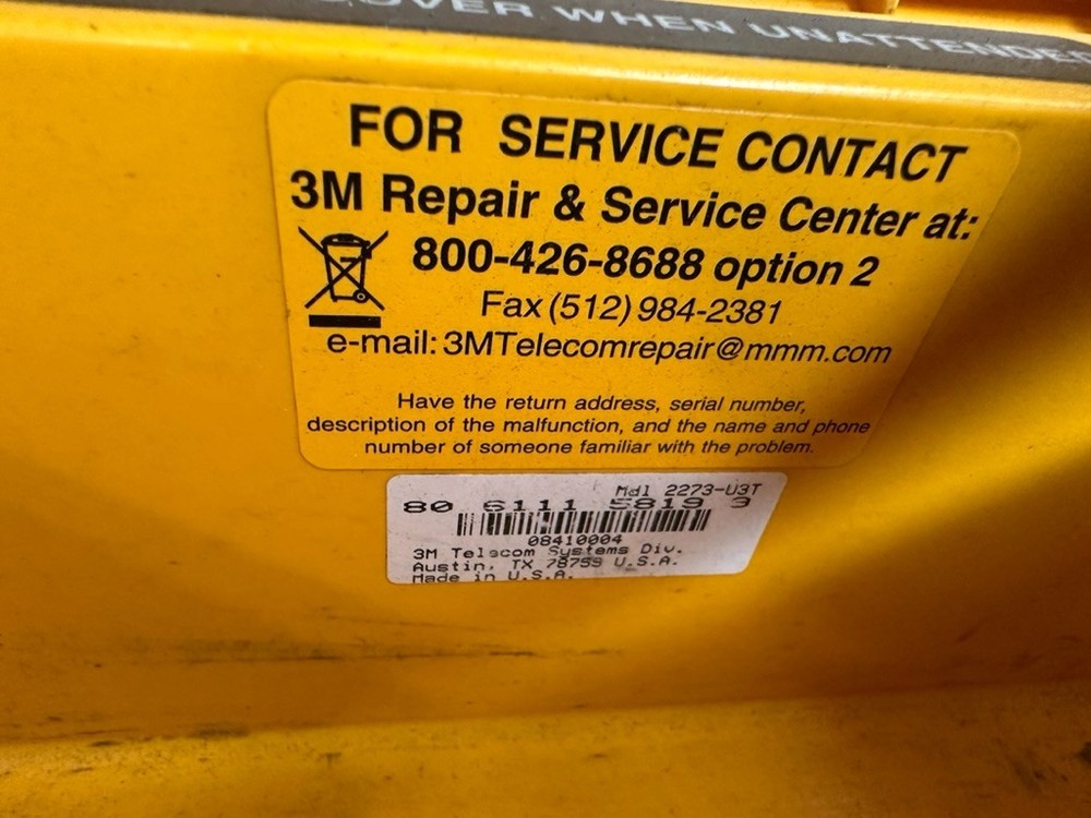 3M Dynatel 2273 Cable Locator Transmitter Unit ONLY AS-IS