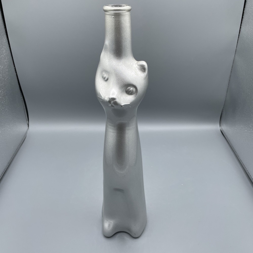 Moreland Cat Bottle Silver