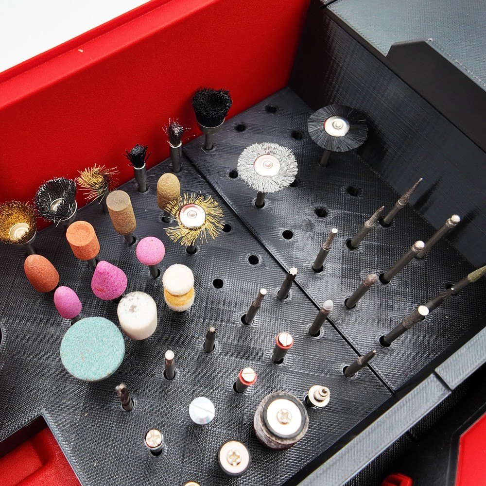 M12 Rotary Tool Organizer for Milwaukee Compact Packout