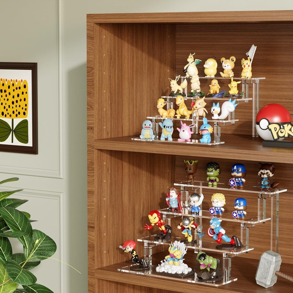 Versatile 4-Tier Acrylic Display Elevator for Perfumes or Funko POP Figures