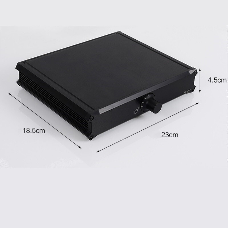 4 Way Passive Preamp Stereo Audio Switcher Selector Box for Speaker/Ampilifier