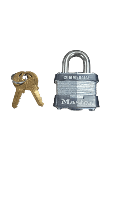 2-Pack Master Lock 3KA-3217 1.5 in. Laminated Padlock