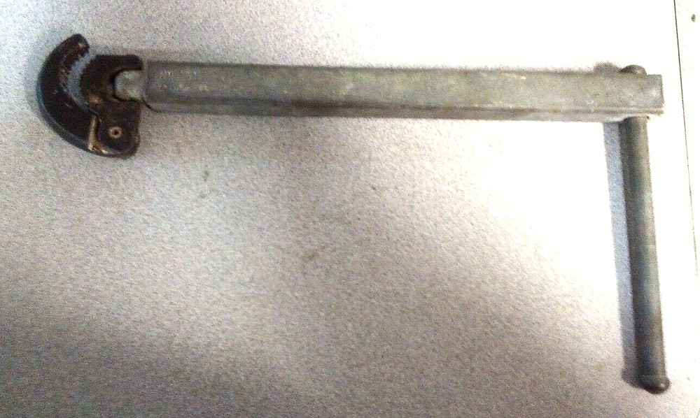 Rigid No. 1017 Adjustable Basin Wrench Excellent Condition