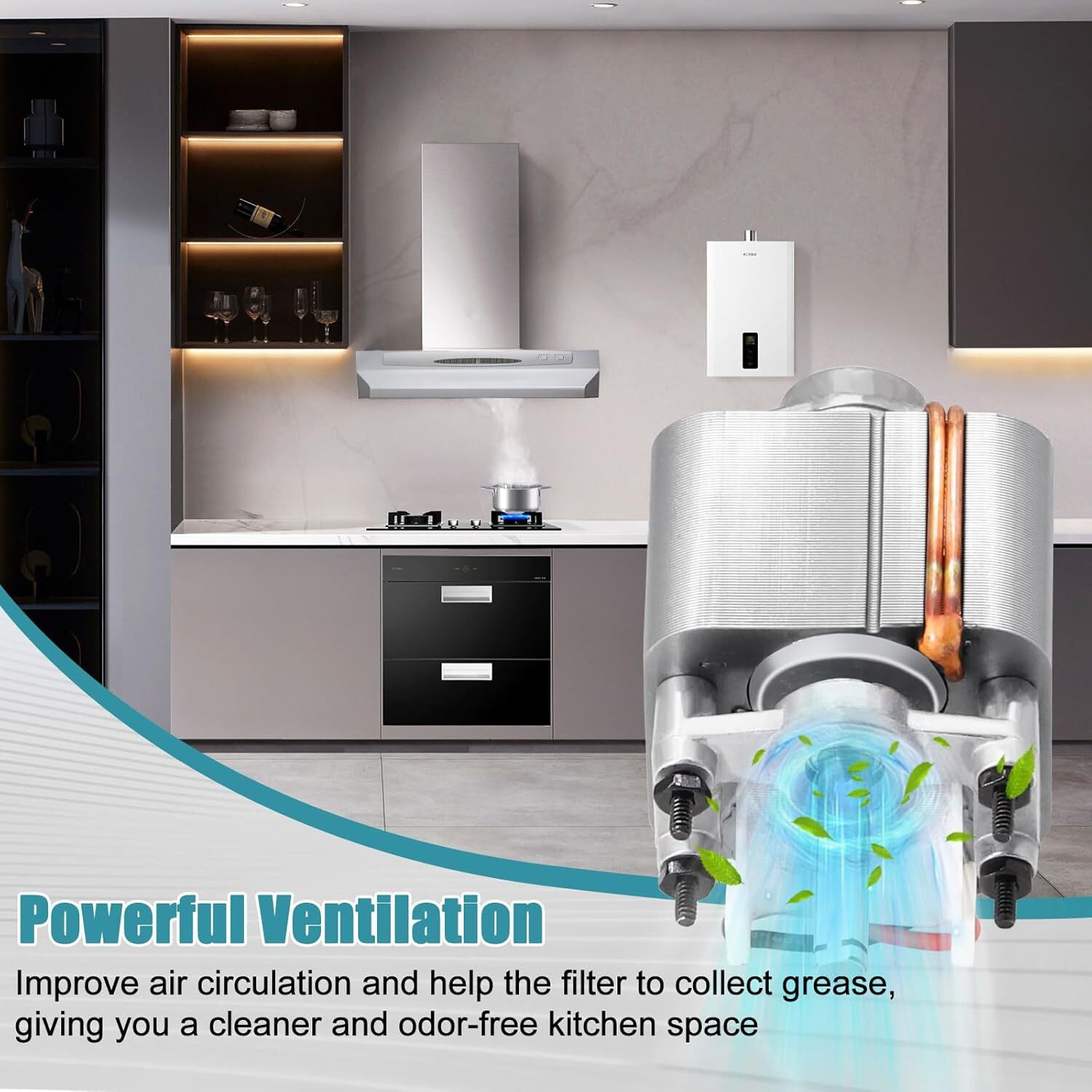 99080666, R520135, JESP-61K38 Range Hood Fan Motor for Broan NS65,CBD1,CBD3,CBX1