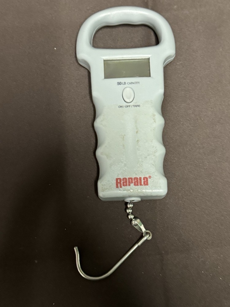 Rapala 50lbs Digital Fish Weighing Scale battery Tested