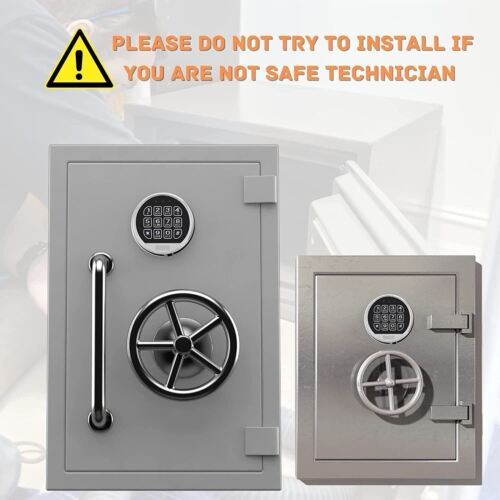 Gun Safe Lock Replacement With SwingBolt Lock Black Keypad Electronic Safe Lock.