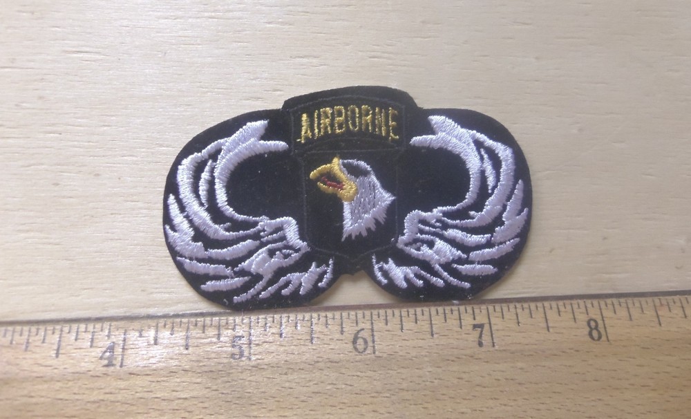 US Army - 101st Airborne Wings Embroidered Patch