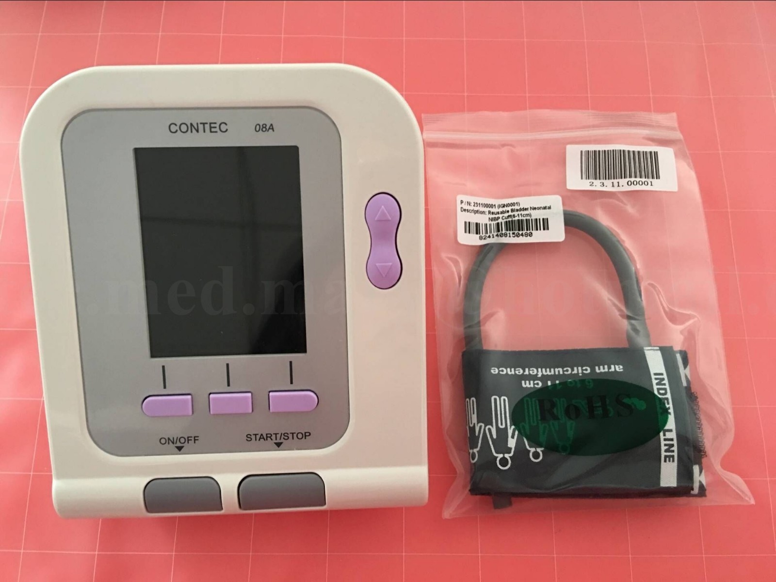 Vet Veterinary OLED digital Blood Pressure&Heart Beat Monitor NIBP CONTEC08A,FDA