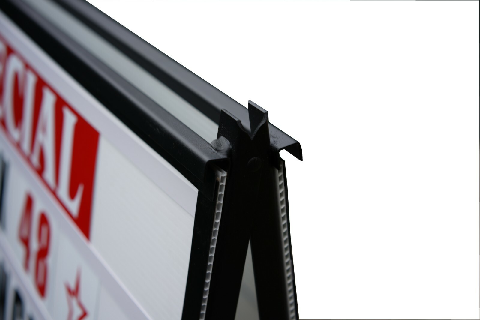 32"x 48" A Frame Changeable Letters Message Sidewalk Sign With 4" Letters set