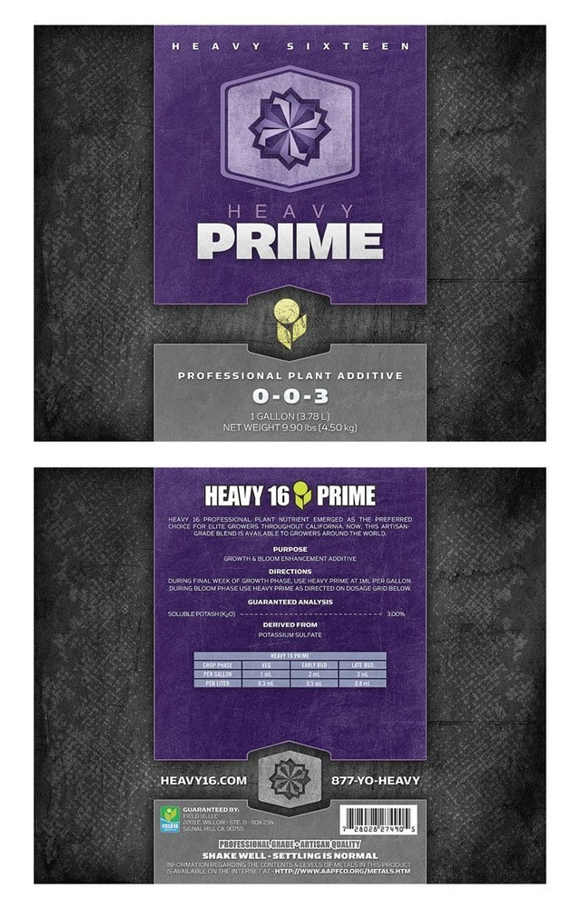 Heavy 16 Prime Concentrate Quart (1L)