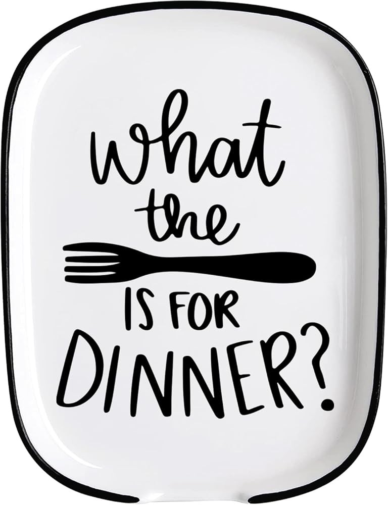 Ceric Fork Spoon Rest What The Fork Is for Dinner, Functal
