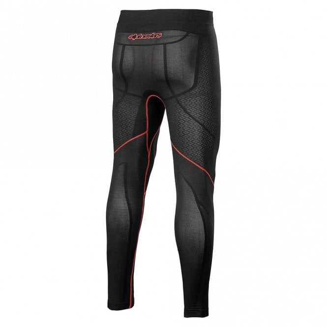 Alpinestars (Men's) Base Layers - Ride Tech Summer V2 Bottom (Black/Red)
