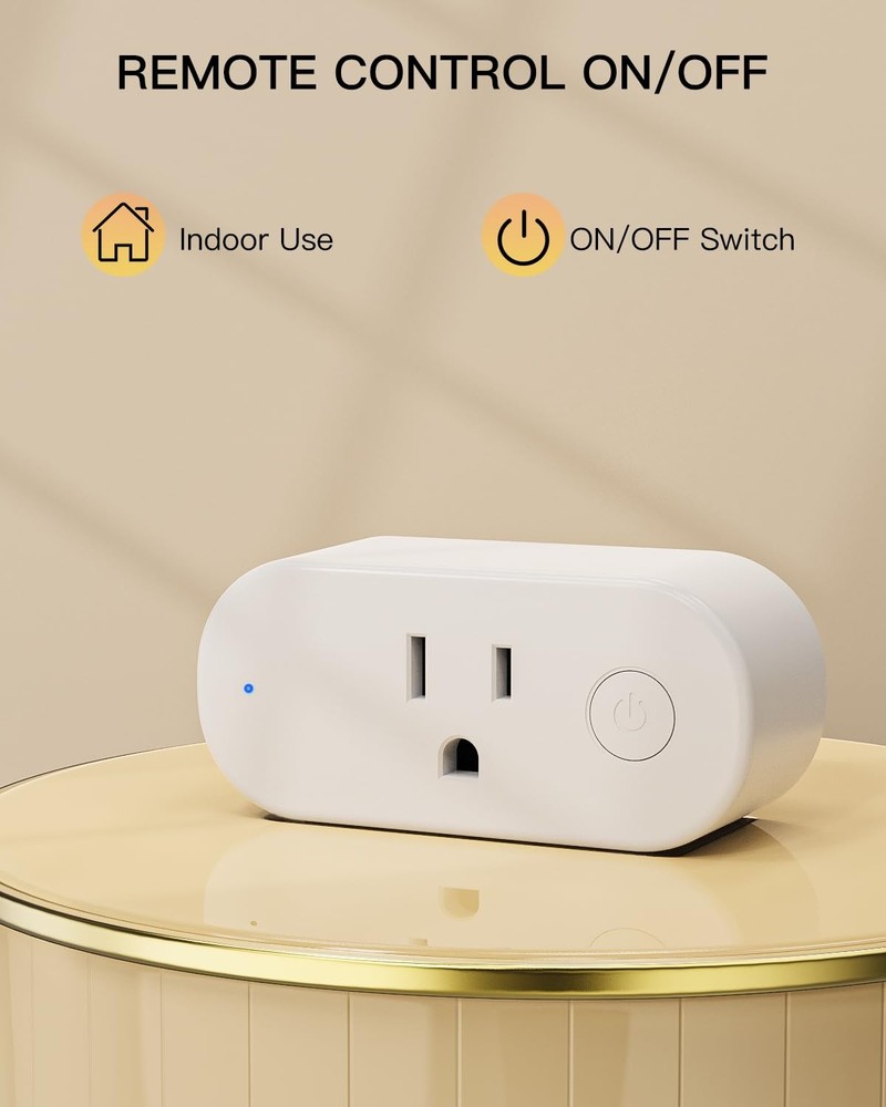 Remote Control Outlet Plug, Wireless Light Switch for Indoor Use
