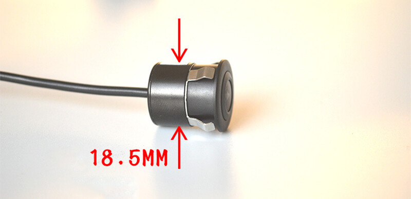 18.5MM Flush Mount Car Reversing Camera CVBS