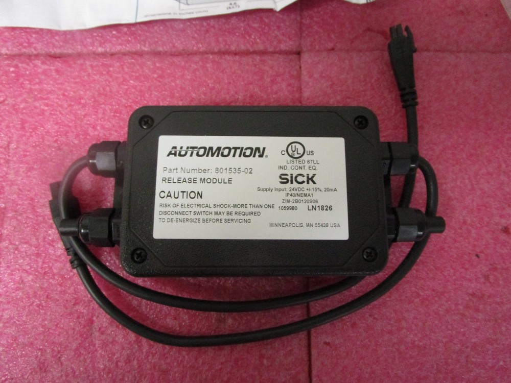 AUTOMOTION SICK 801535-02 1059980 ZIM-2B0120S06 Function Release Module