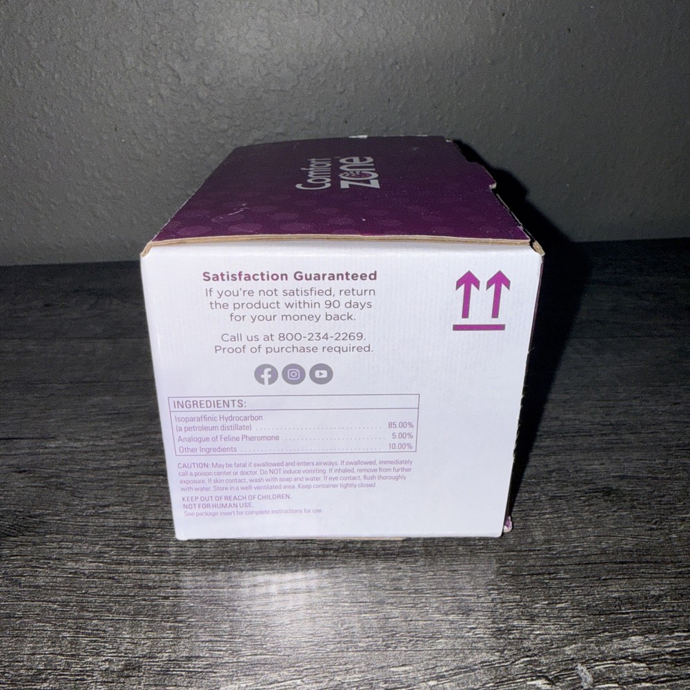 COMFORT ZONE 6 Pack MultiCat Diffuser Refills; Cat Calming Pheromones